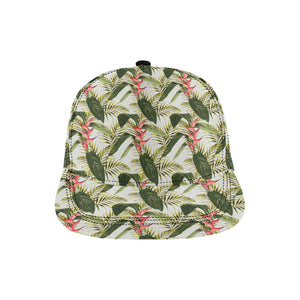 heliconia pattern All Over Print Snapback Cap