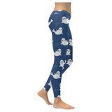 Cute white baby sea lion seal pattern Women's Legging Fulfilled In US