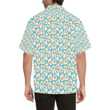 Fried Eggs Pattern Print Design 04 Men's All Over Print Hawaiian Shirt (Model T58)