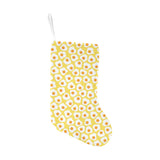 Fried Eggs Pattern Print Design 05 Christmas Stocking