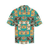 Camera Pattern Print Design 03 Men's All Over Print Hawaiian Shirt (Model T58)