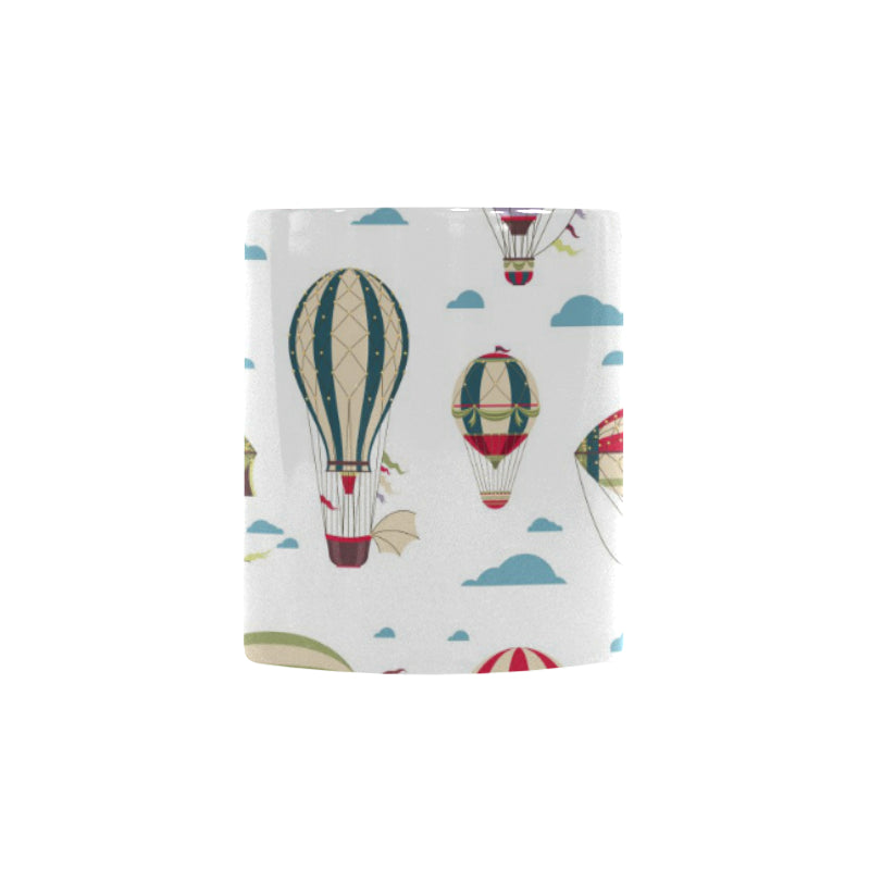 Hot air balloon pattern Morphing Mug Heat Changing Mug