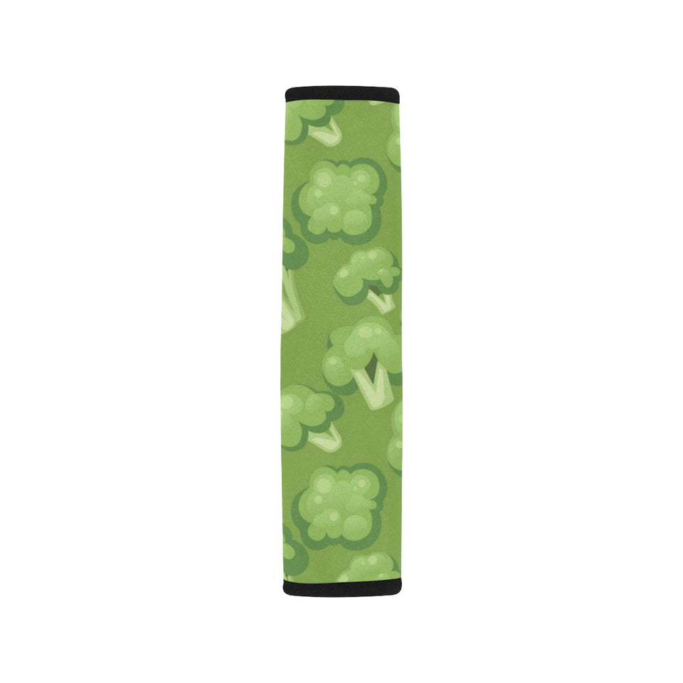Broccoli pattern green background Car Seat Belt Cover