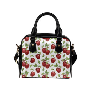 Red apples pattern Shoulder Handbag