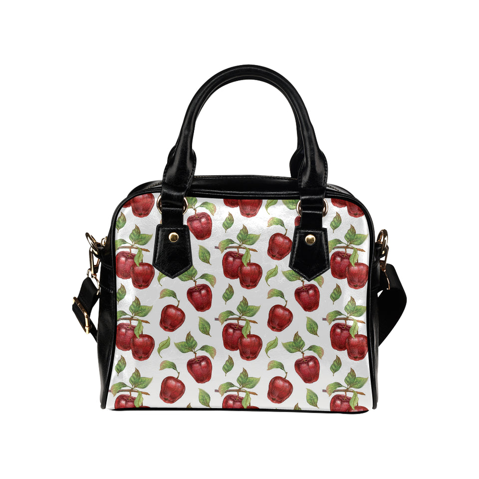 Red apples pattern Shoulder Handbag
