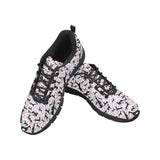 Greyhound Pattern Print Design 02 Men's Breathable Sneakers ( Model 055)