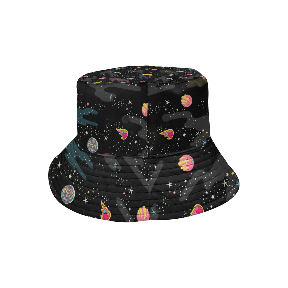 space pattern Unisex Bucket Hat