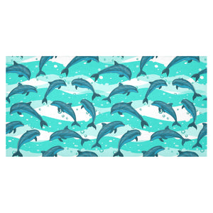Dolphin sea pattern Tablecloth