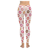 Colorful donut pattern Women's Legging Fulfilled In US