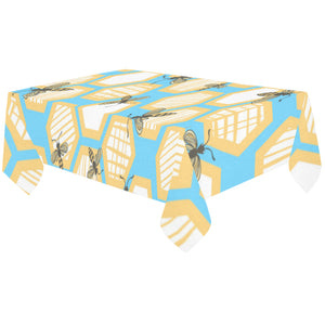 Bee honeycomb pattern Tablecloth