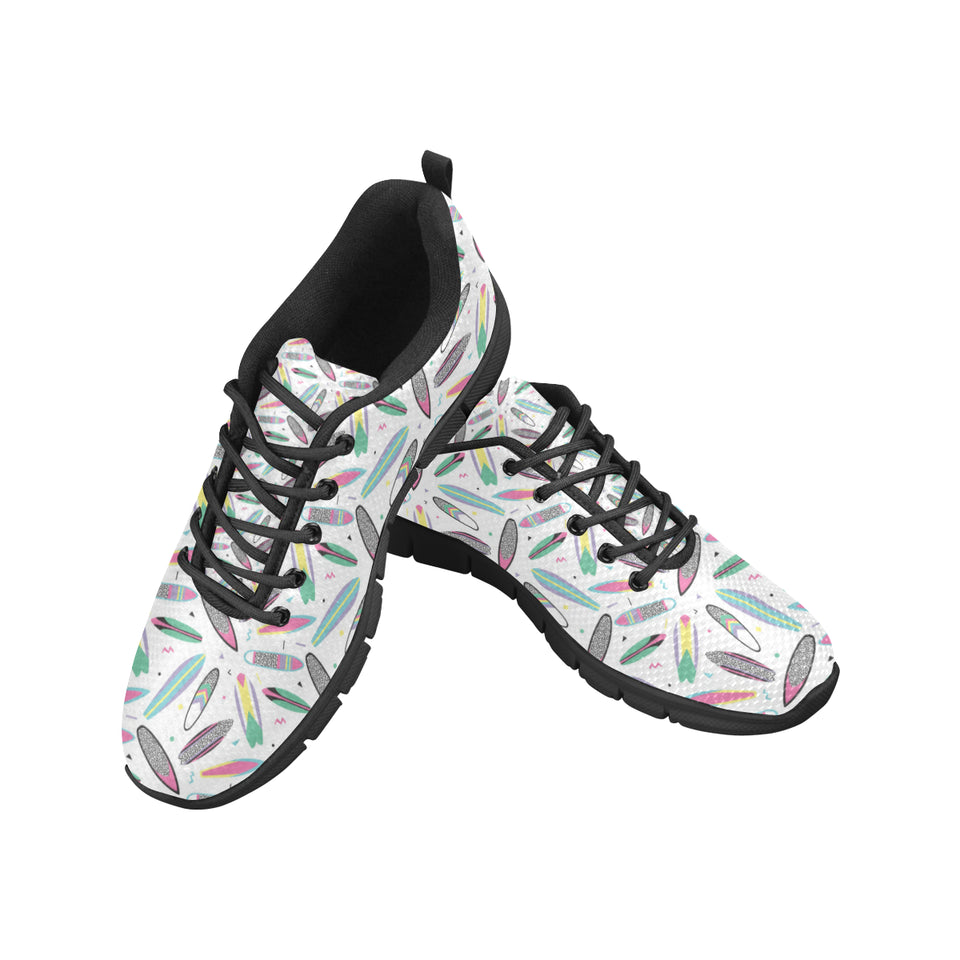 Surfboard Pattern Print Design 04 Women's Sneaker Shoes