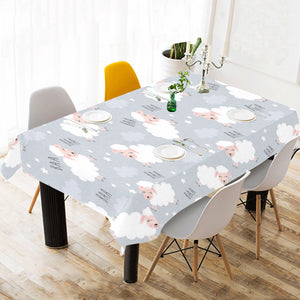 Sweet dreams sheep pattern Tablecloth