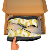 Banana pattern blackground Men's Sneaker Shoes