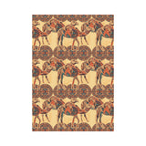 Camel polynesian tribal design pattern House Flag Garden Flag