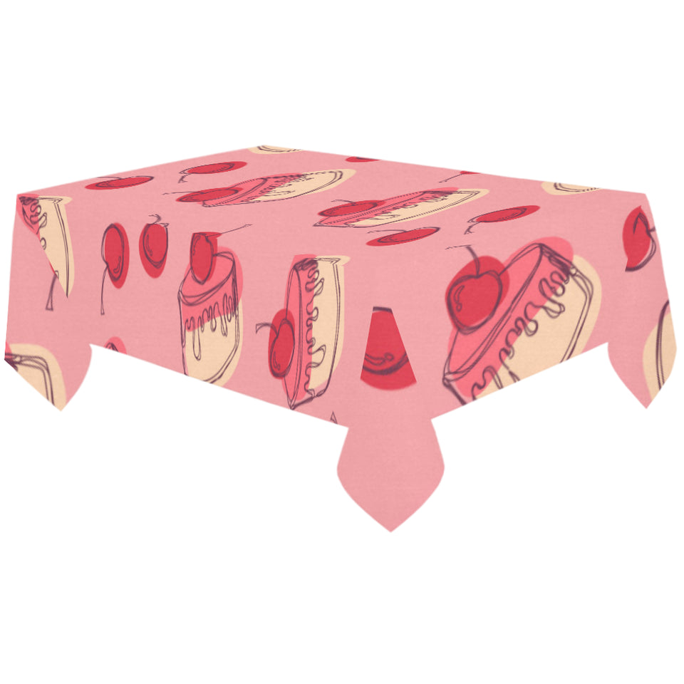 Cake cherry pattern Tablecloth