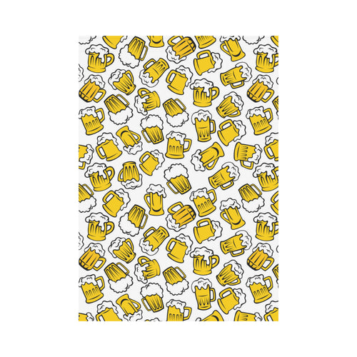 Beer design pattern House Flag Garden Flag