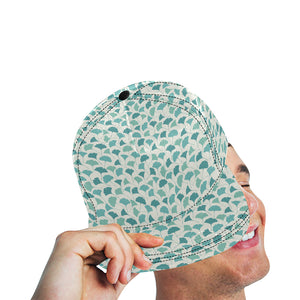 Green ginkgo leaves pattern All Over Print Snapback Cap