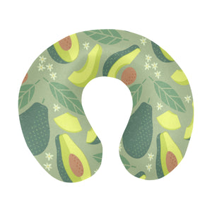 Avocado pattern U-Shaped Travel Neck Pillow