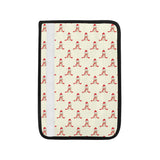 Golden Retriever Pattern Print Design 01 Car Seat Belt Cover