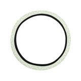 Cucumber pattern background Car Steering Wheel Cover