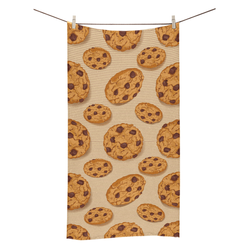 Cookie pattern Bath Towel