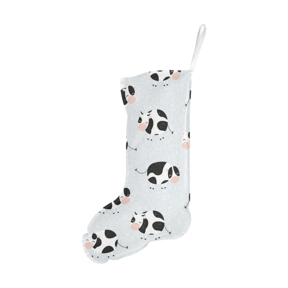 Cute cows pattern Christmas Stocking