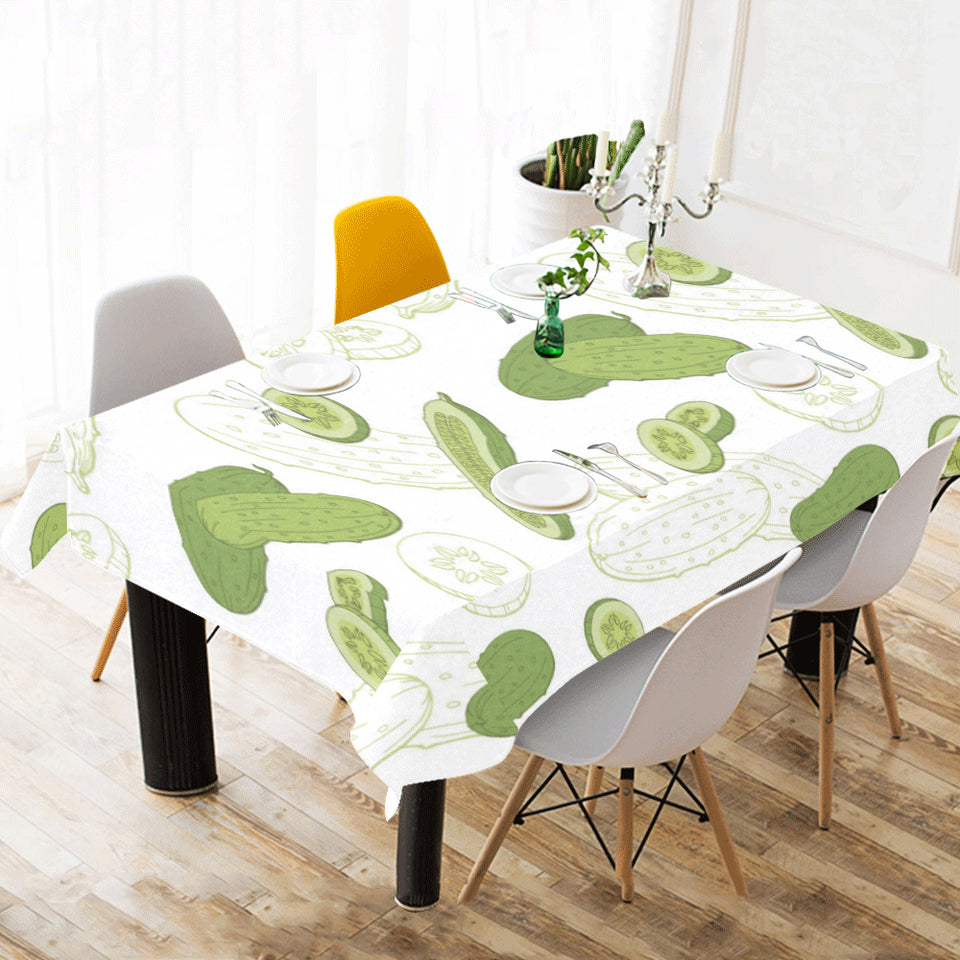 Cucumber sketch pattern Tablecloth