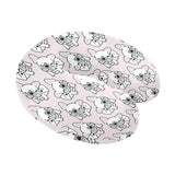 Cute french bulldog pattern U-Shaped Travel Neck Pillow