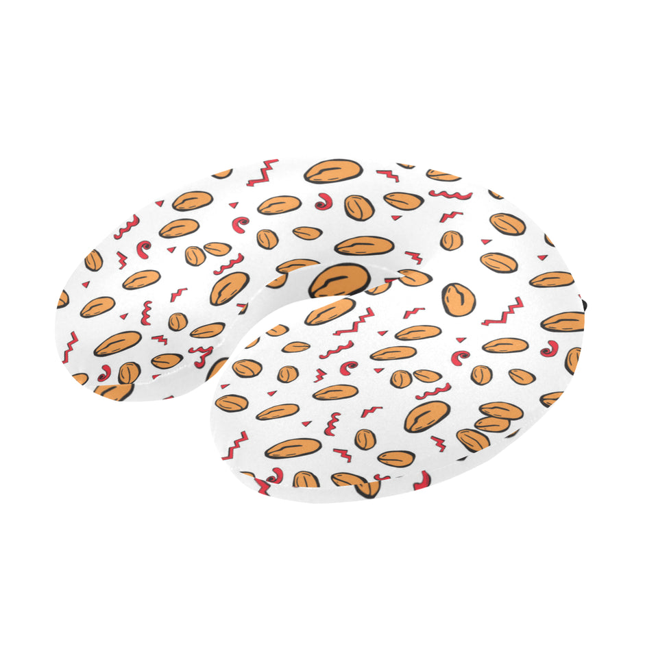 peanuts pattern background U-Shaped Travel Neck Pillow