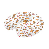 peanuts pattern background U-Shaped Travel Neck Pillow