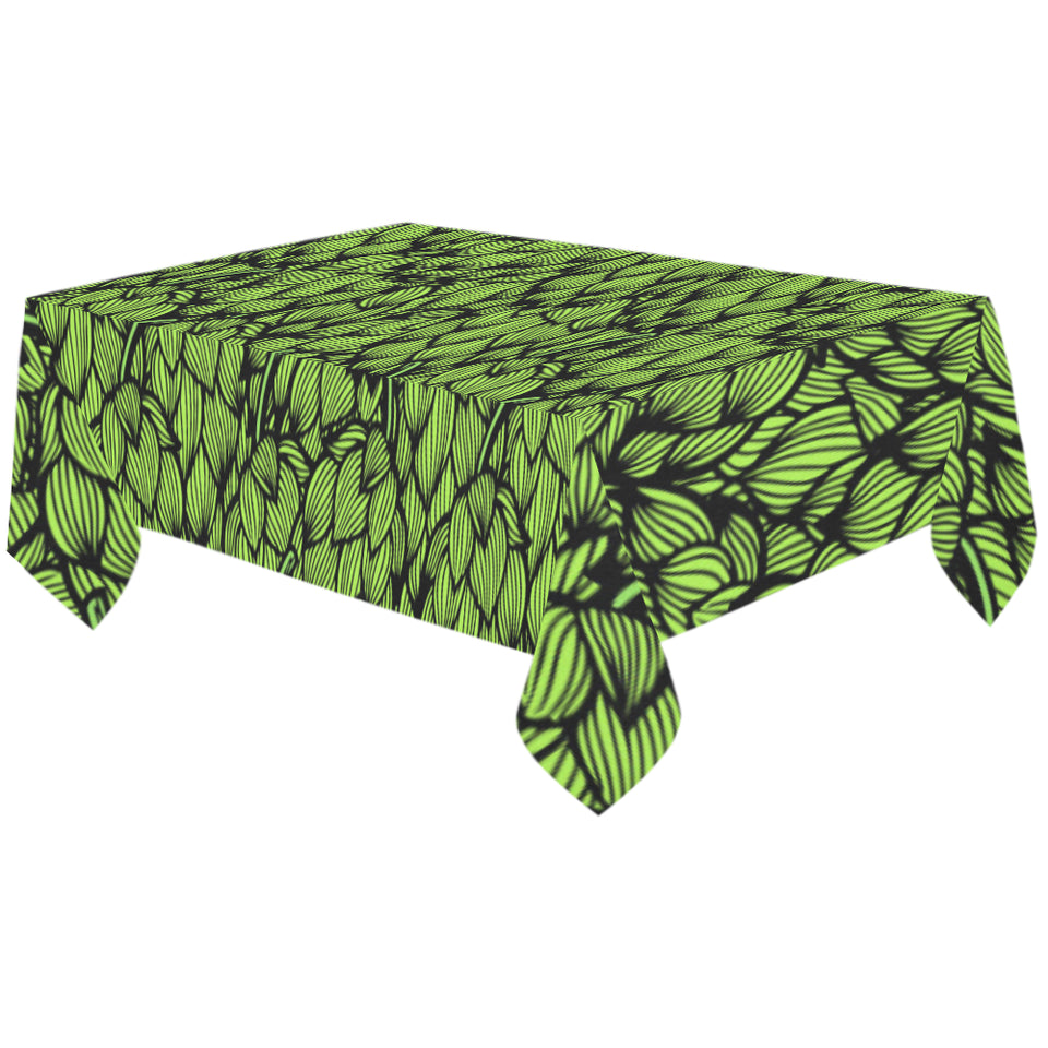 Green hop pattern Tablecloth