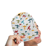 Airplane star cloud colorful All Over Print Snapback Cap