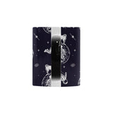 Chihuahua space helmet astronaut pattern Morphing Mug Heat Changing Mug