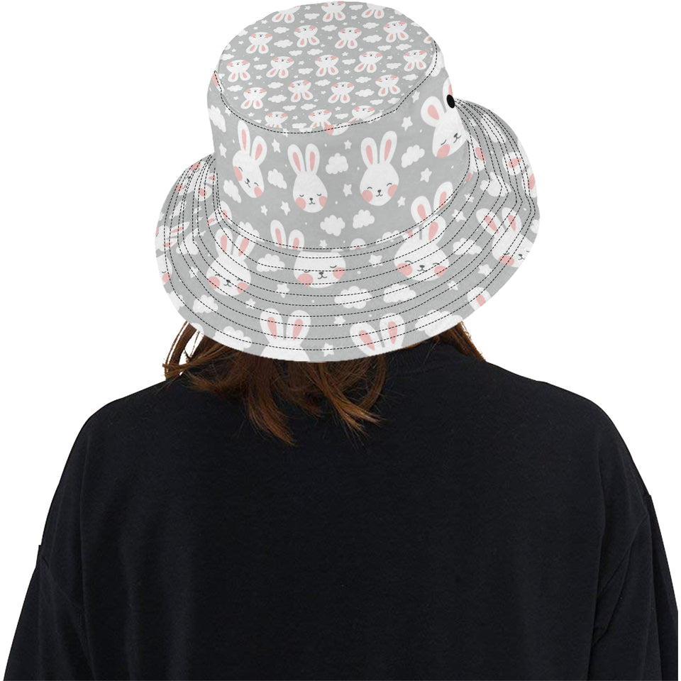 Rabbit cloud Pattern Unisex Bucket Hat