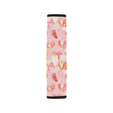 Hand drawn heart design pattern Car Seat Belt Cover