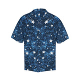 Night sky star pattern Men's All Over Print Hawaiian Shirt
