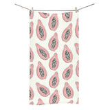 papaya pattern Bath Towel