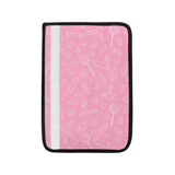 Sweet candy pink background Car Seat Belt Cover