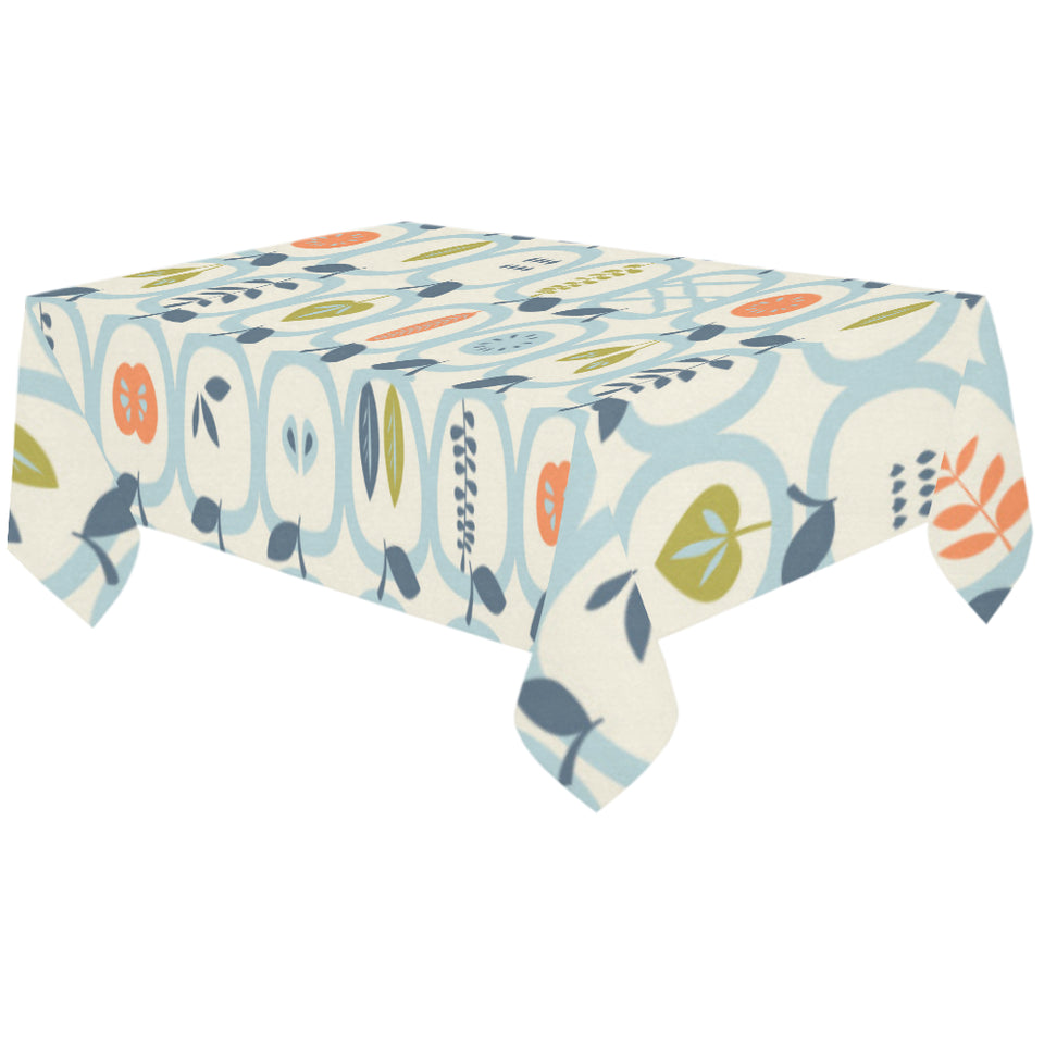 apples leaves pattern Tablecloth