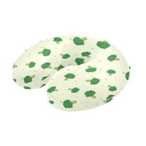 Broccoli pattern U-Shaped Travel Neck Pillow