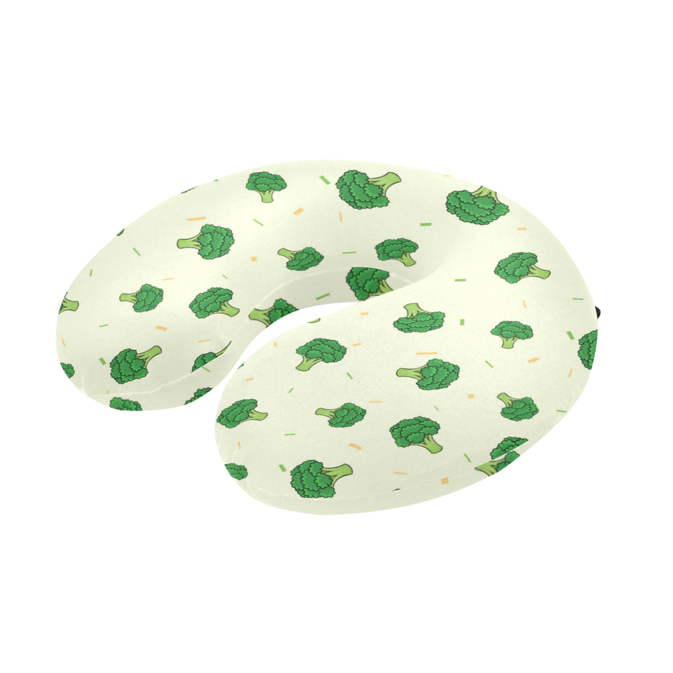 Broccoli pattern U-Shaped Travel Neck Pillow