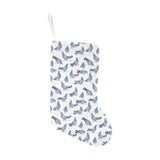 Pigeon Pattern Print Design 03 Christmas Stocking