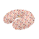 Colorful Maple Leaf pattern U-Shaped Travel Neck Pillow