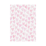 Watercolor pink heart pattern House Flag Garden Flag