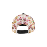 Cake cupcake sweets pattern All Over Print Snapback Cap