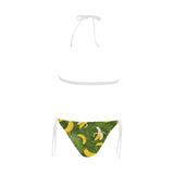 Banana Palm Leaves pattern Sexy Bikinis Two-Piece Swimsuits
