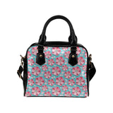 3D sakura cherry blossom pattern Shoulder Handbag