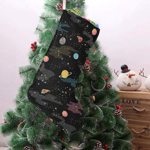 space pattern Christmas Stocking