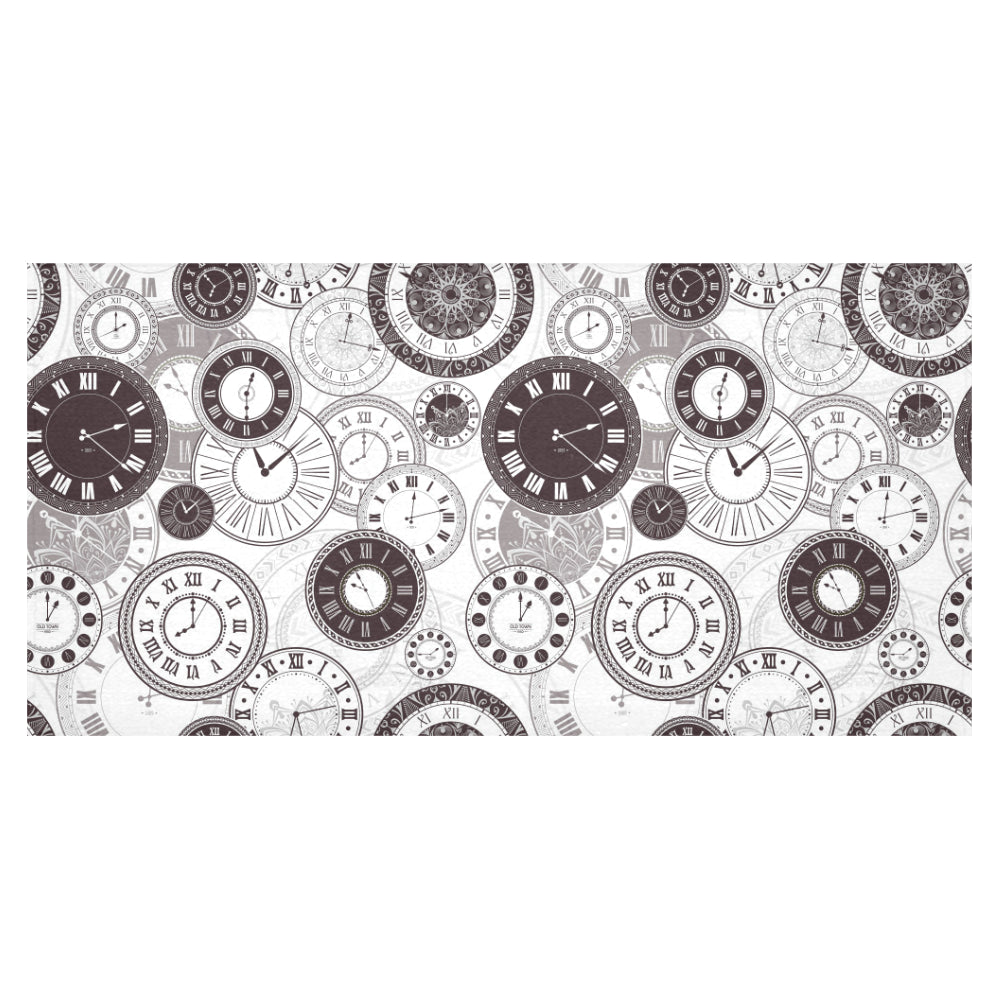 Classic vintage clock pattern Tablecloth