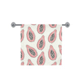 papaya pattern Bath Towel